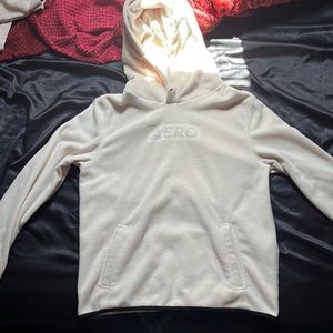 AEROPOSTALE Cream Fuzzy Hoodie